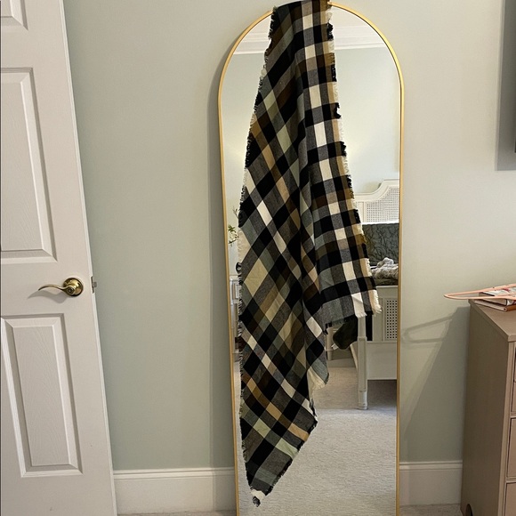 J. Jill Checkered Acrylic Scarf - Picture 3 of 3